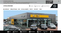 Desktop Screenshot of opel-puerstinger.at