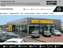 Tablet Screenshot of opel-puerstinger.at